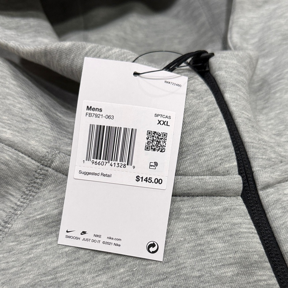 Nike Sportswear Tech Fleece Men's Full-Zip Hoodie sz XXL msrp $145 - Picture 6 of 12